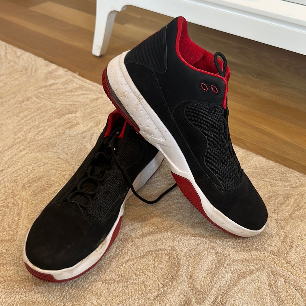 Men’s Black and Red Jordans